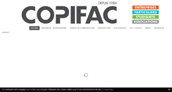 Desktop Screenshot of copifac.fr