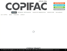 Tablet Screenshot of copifac.fr